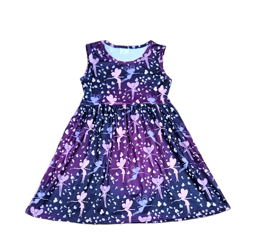 Fairy Milk Silk Tank Dress - Great Lakes Kids Apparel LLC
