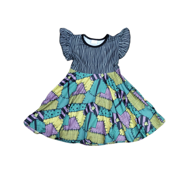 Detroit Tigers 7th Inning Child Twirl Dress - 190669533862