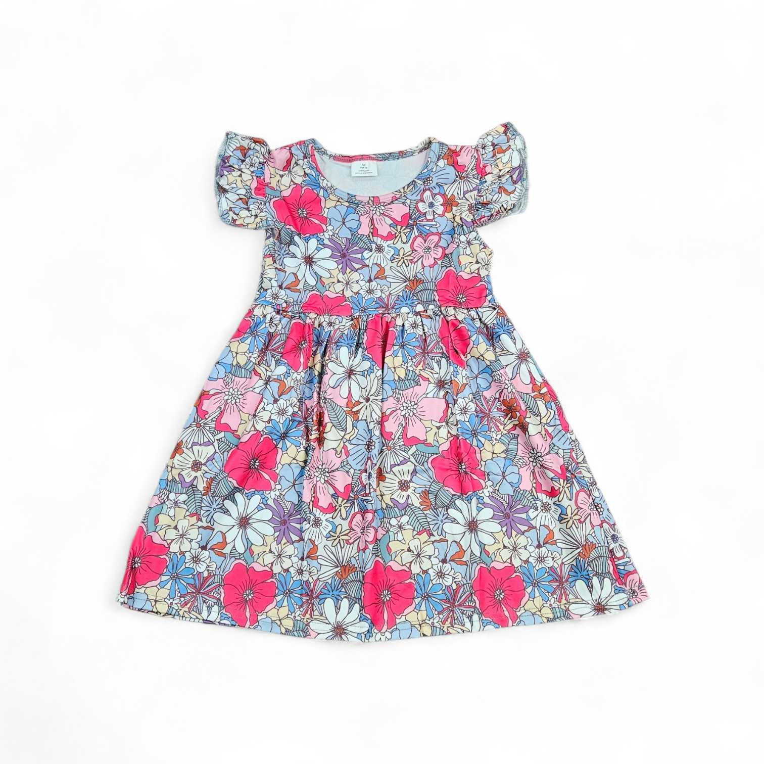 Making Spring Bloom Milk Silk Dress