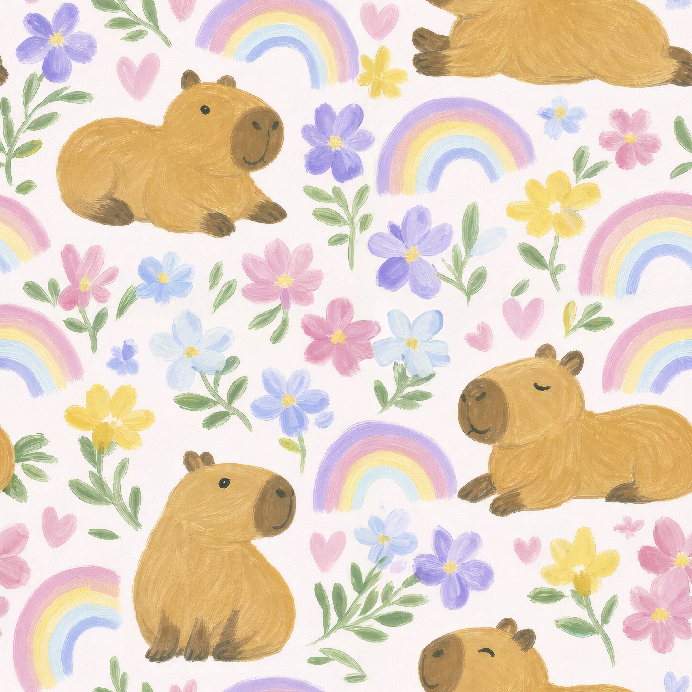Capybara Milk Silk Flutter Dress
