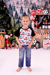 Christmas Car Short Sleeve Raglan - Great Lakes Kids Apparel LLC