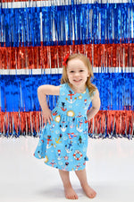 Mouse Cruise Milk Silk Tank Dress - Great Lakes Kids Apparel LLC