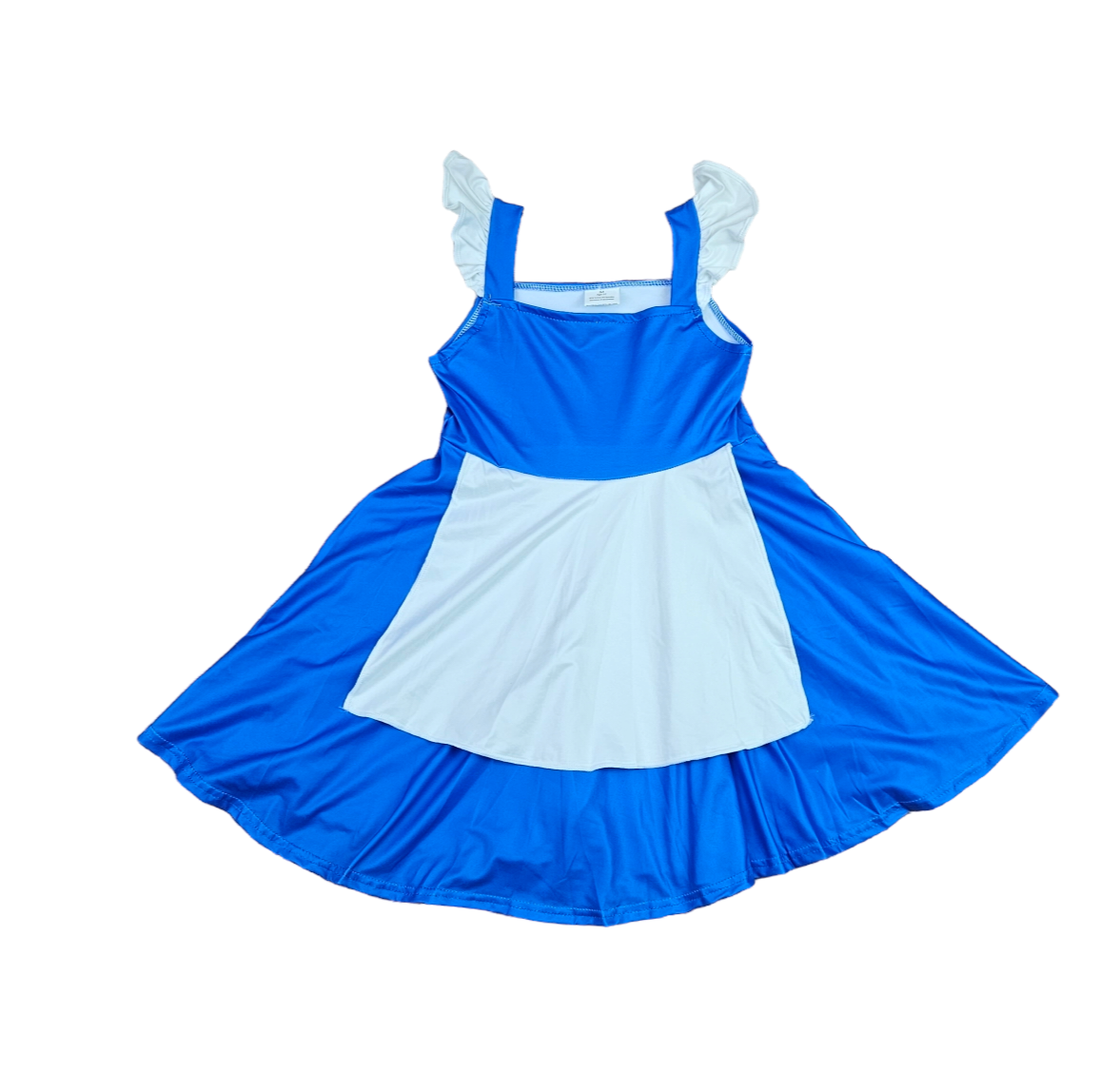 Blue Belle Milk Silk Dress Great Lakes Kids Apparel LLC Blue Belle Milk Silk Dress Great Lakes Kids Apparel LLC