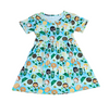 Girl Cookie Short Sleeve Milk Silk Dress - Great Lakes Kids Apparel LLC