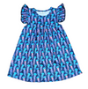 Jellyfish Milk Silk Flutter Dress - Great Lakes Kids Apparel LLC