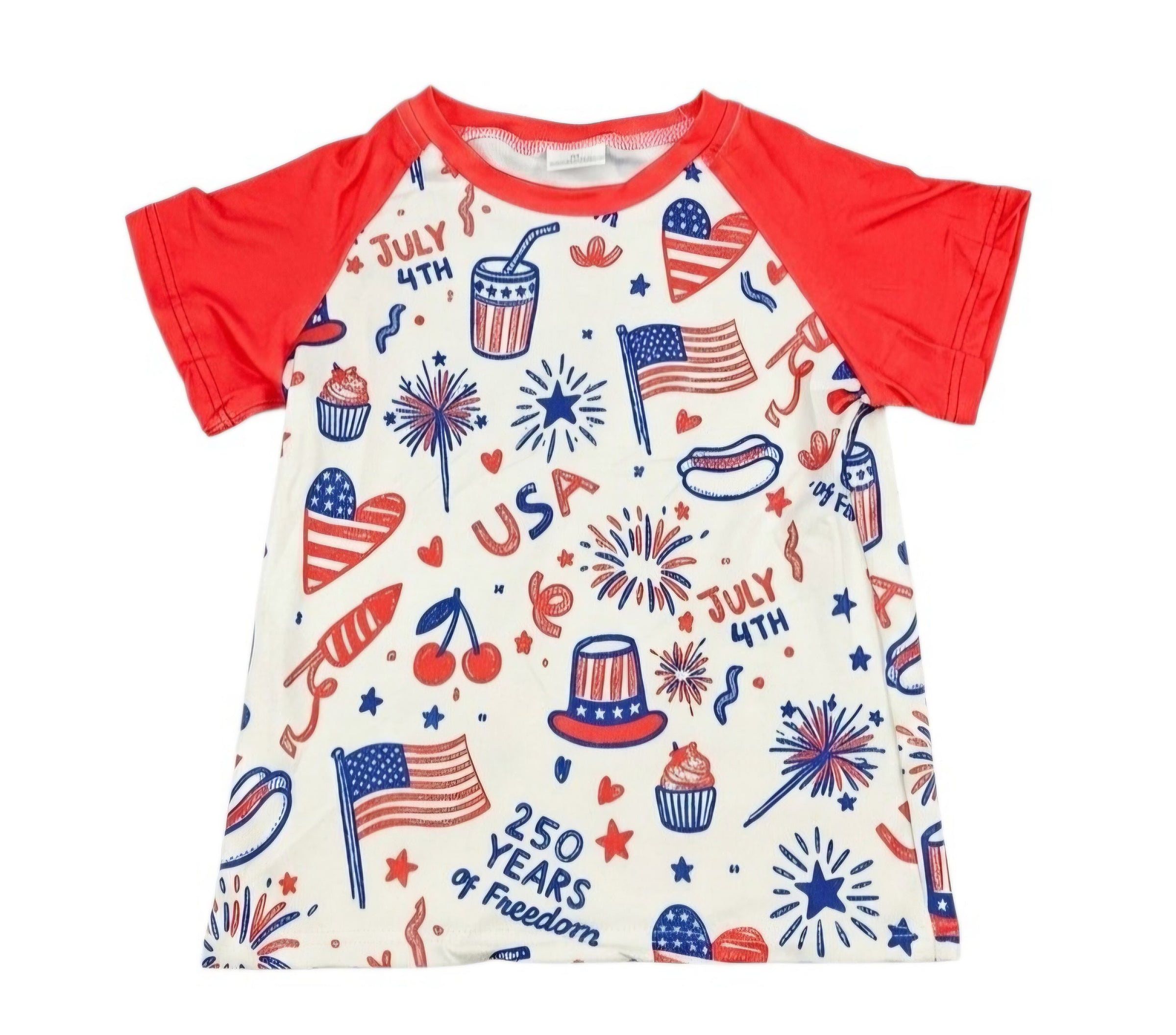 250th Milk Silk Raglan