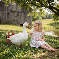 Goose Milk Silk Flutter Dress