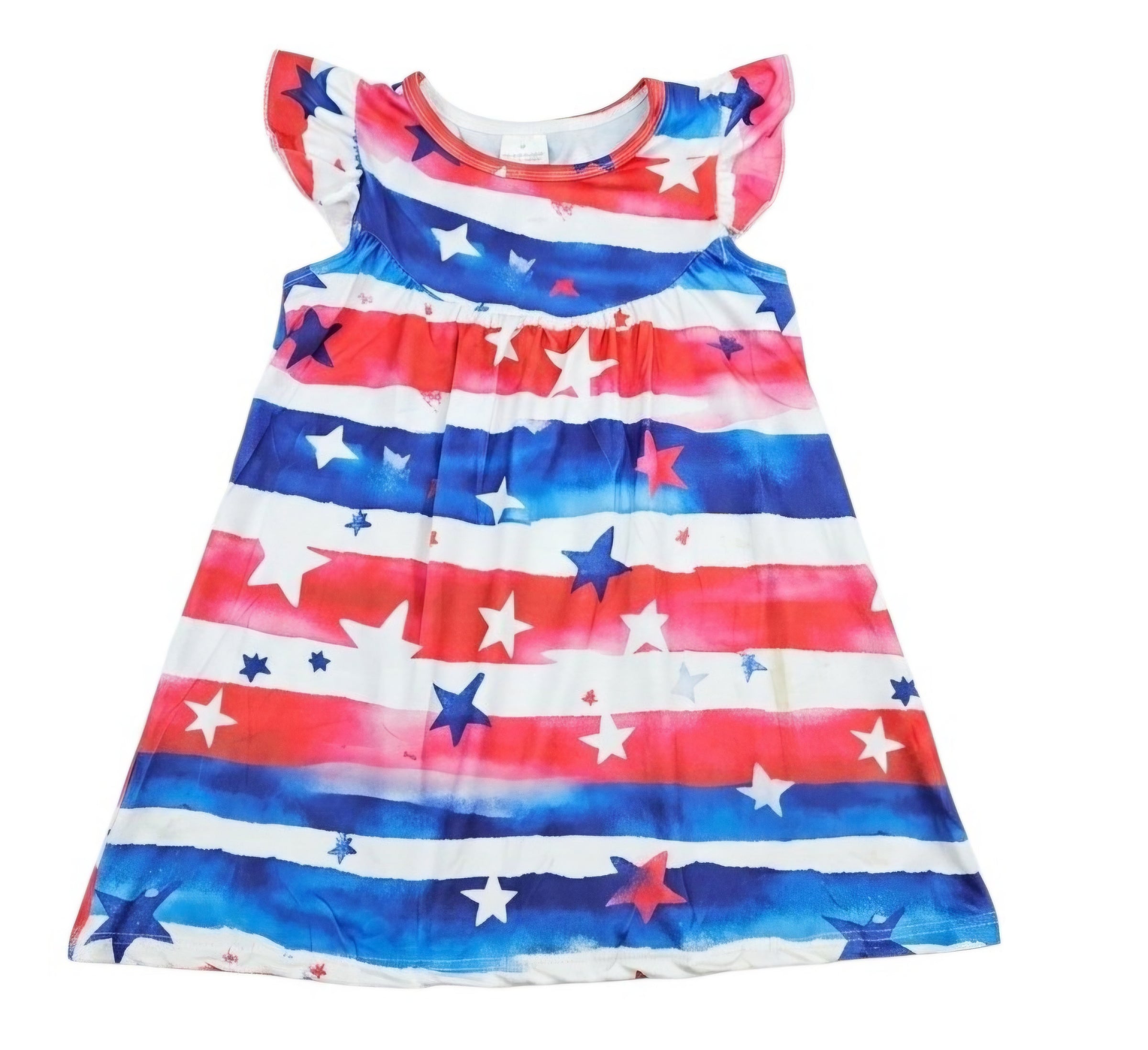 Striped Star Milk Silk Flutter