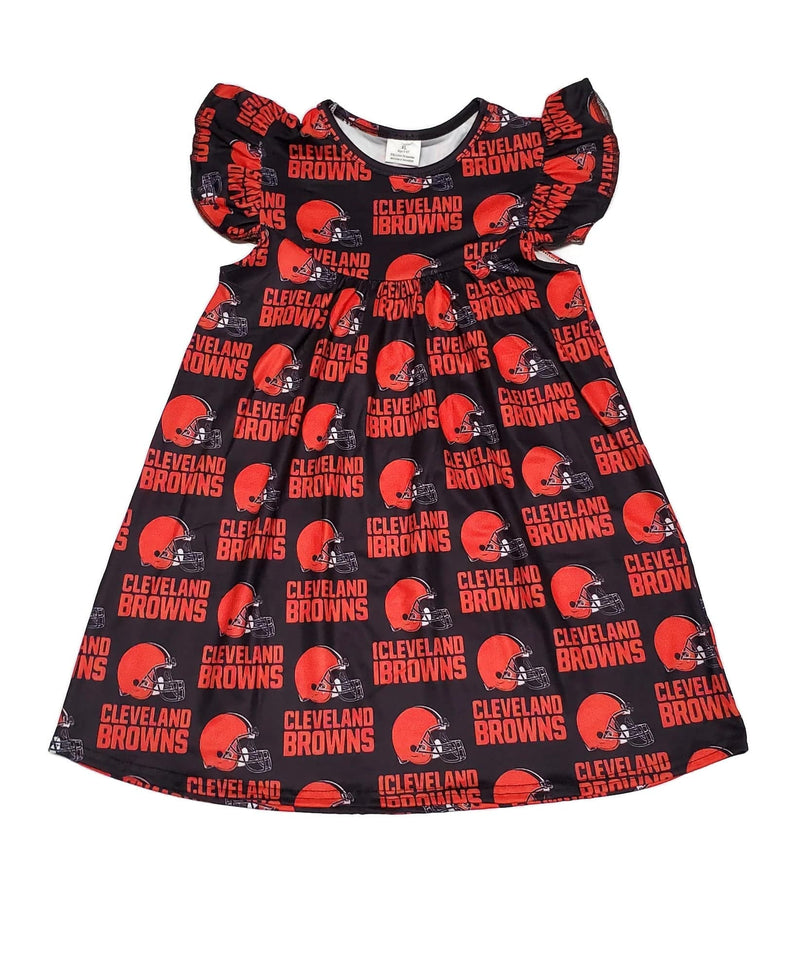 cleveland browns sweater dress Cleveland Browns Women's NFL "Big Logo" Ugly Sweater Dress All Sizes FREE SHIP