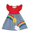 Sun Shiny Day Milk Silk Flutter Dress - Great Lakes Kids Apparel LLC