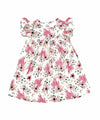 Enchanted Castle Milk Silk Flutter Dress - Great Lakes Kids Apparel LLC