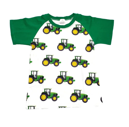 Tractor Milk Silk Raglan - Great Lakes Kids Apparel LLC