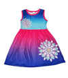 Medallion Milk Silk Tank Dress - Great Lakes Kids Apparel LLC