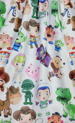 Toy Friends Short Sleeve Pocket Milk Silk Dress - Great Lakes Kids Apparel LLC