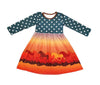 Into The Sunset Long Sleeve Milk Silk Dress - Great Lakes Kids Apparel LLC