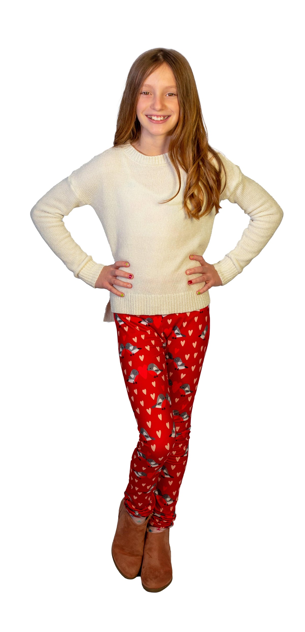 Love Birds Leggings - Great Lakes Kids Apparel LLC