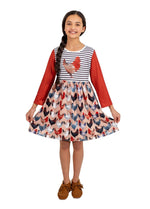 The Coop Long Sleeve Milk Silk Dress - Great Lakes Kids Apparel LLC