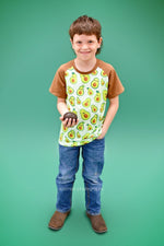 Avocado Milk Silk Raglan - Great Lakes Kids Apparel LLC