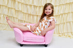 Otter Milk Silk Flutter Dress - Great Lakes Kids Apparel LLC