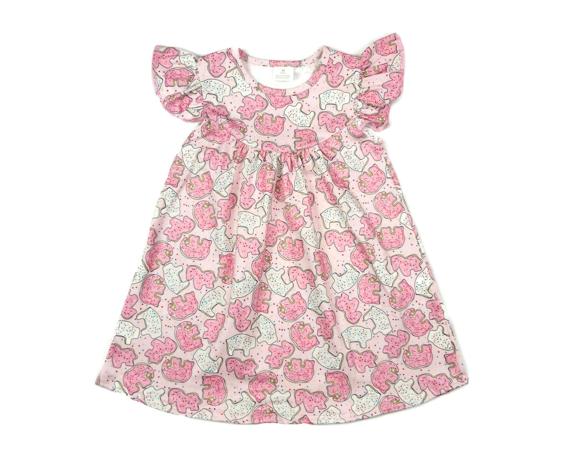 Frosted Cookie Milk Silk Flutter Dress – Great Lakes Kids
