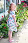 Camper Milk Silk Flutter Dress - Great Lakes Kids Apparel LLC