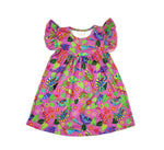 Chameleon Milk Silk Flutter Dress - Great Lakes Kids Apparel LLC