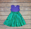 Magical Mermaid Inspired Dress - Great Lakes Kids Apparel LLC