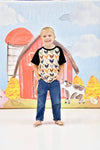 Rustic Chicken Milk Silk Raglan - Great Lakes Kids Apparel LLC