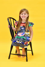 Vehicles Milk Silk Flutter Dress - Great Lakes Kids Apparel LLC