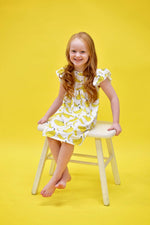 Banana Milk Silk Flutter Dress - Great Lakes Kids Apparel LLC