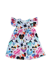 Villain Hearts Milk Silk Flutter Dress - Great Lakes Kids Apparel LLC