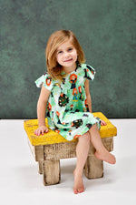 Scottish Princess Milk Silk Flutter Dress - Great Lakes Kids Apparel LLC