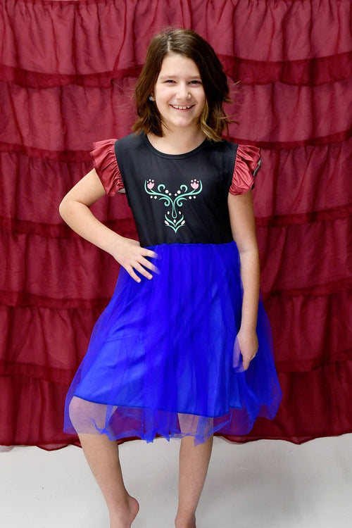 Anna Inspired Tutu Dress - Great Lakes Kids Apparel LLC