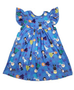 Ice Princess Flutter Milk Silk Dress - Great Lakes Kids Apparel LLC