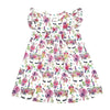 Spring Unicorn Milk Silk Flutter Dress - Great Lakes Kids Apparel LLC