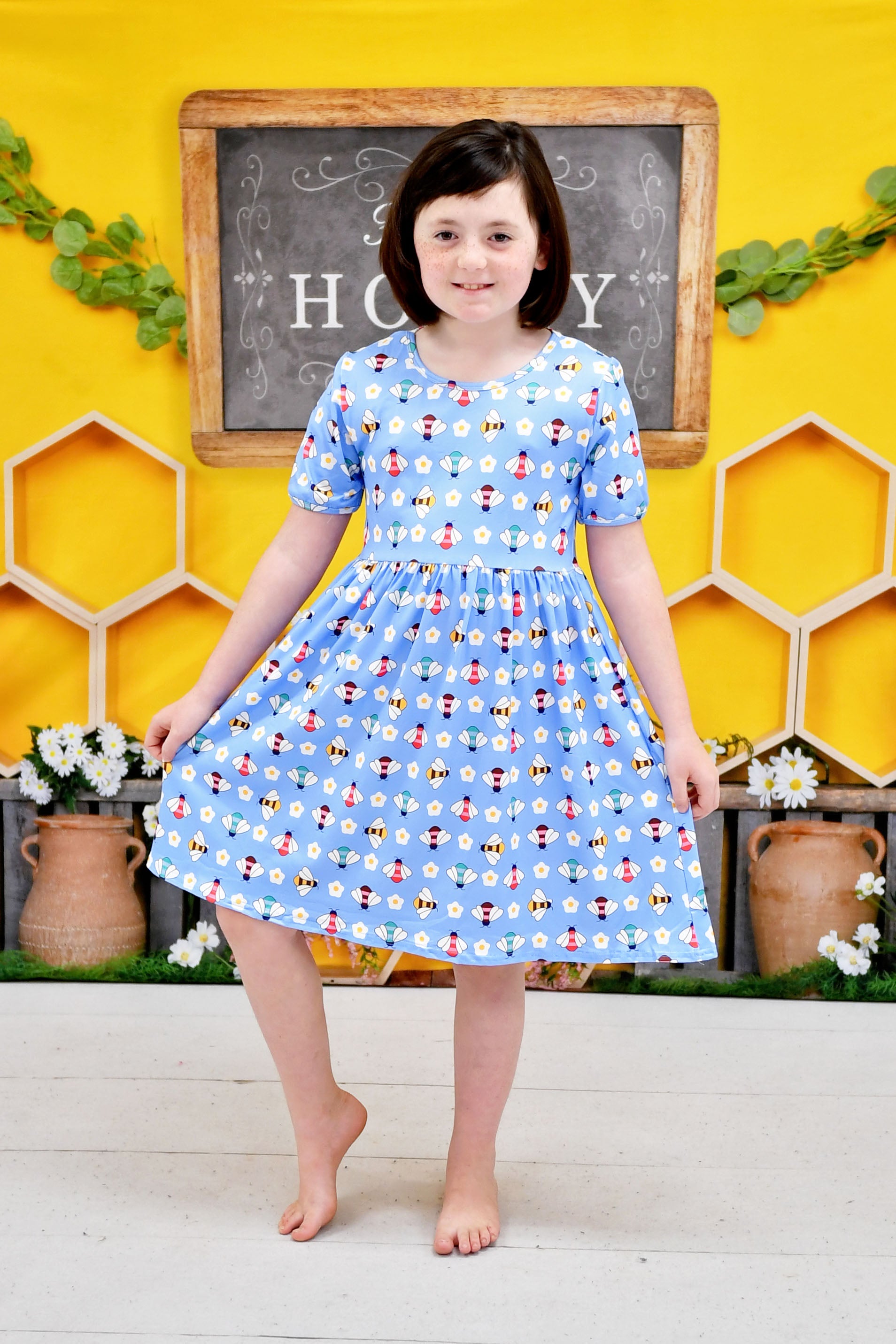 milk silk dress Neutral Butterfly Milk Silk Dress