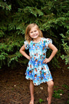 Island Princess Milk Silk Flutter Dress - Great Lakes Kids Apparel LLC