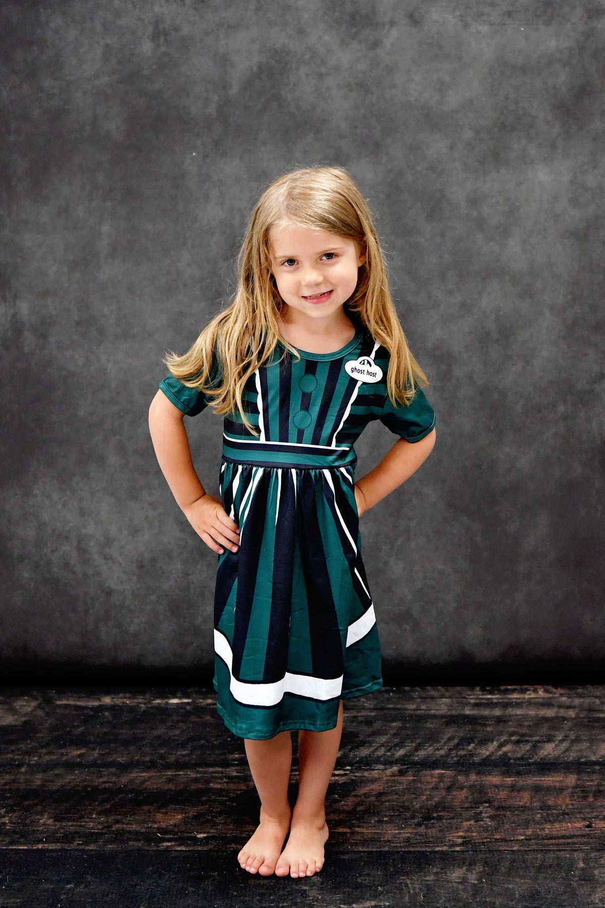 Ghost Host Short Sleeve Milk Silk Dress - Great Lakes Kids Apparel LLC