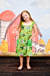 Farm Life Milk Silk Tank Dress - Great Lakes Kids Apparel LLC