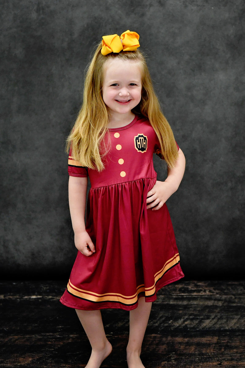 Hotel Host Milk Silk Short Sleeve Dress - Great Lakes Kids Apparel LLC