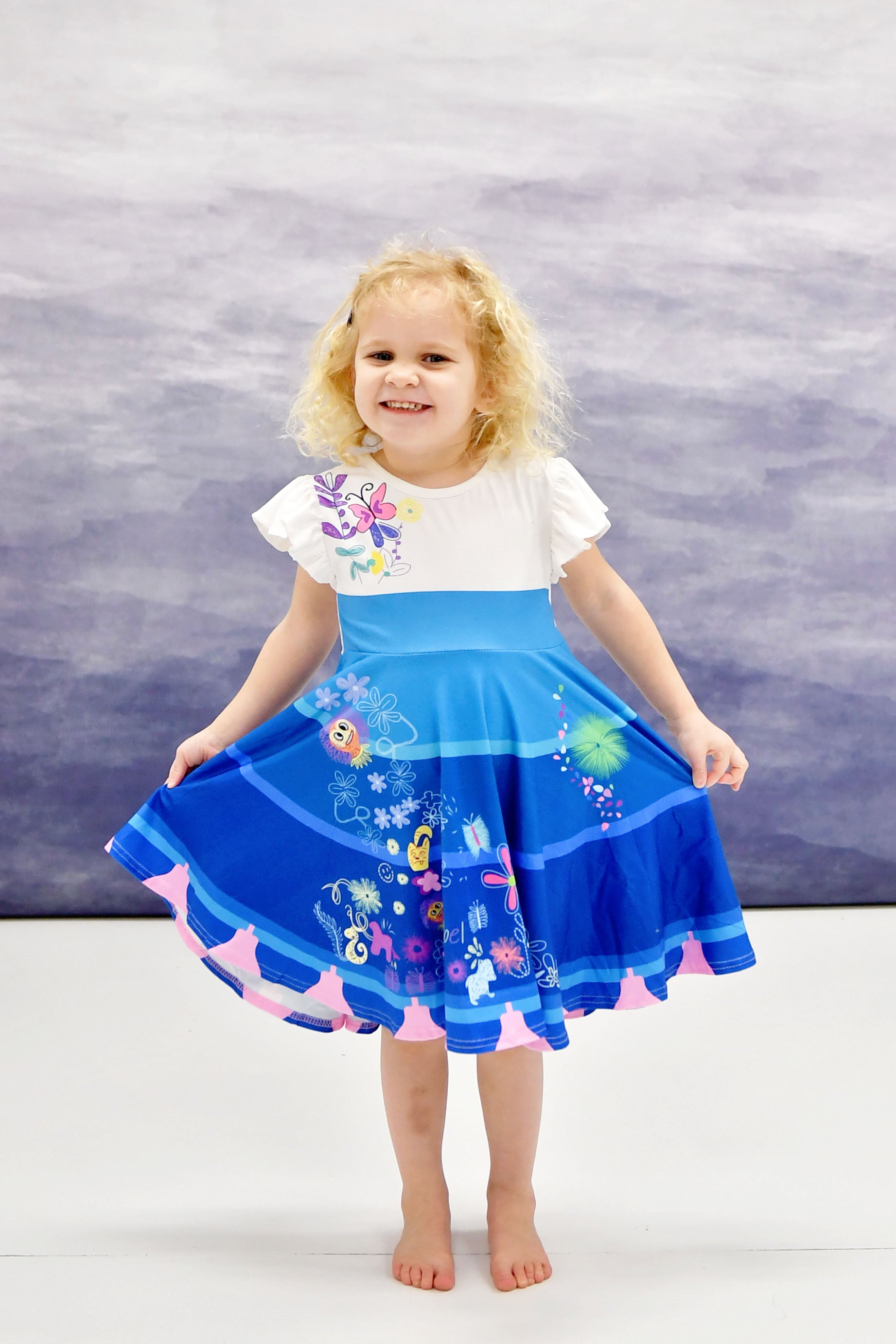 Miracle Sister Flutter Twirl Dress 2T Miracle Sister Flutter Twirl Dress 2T