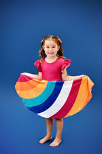 Autumn Milk Silk Twirl Dress - Great Lakes Kids Apparel LLC