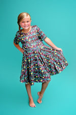 Be A Star Milk Silk Twirl Dress - Great Lakes Kids Apparel LLC