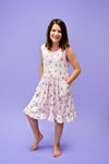 Dandelion Hearts Milk Silk Pocket Tank Dress - Great Lakes Kids Apparel LLC