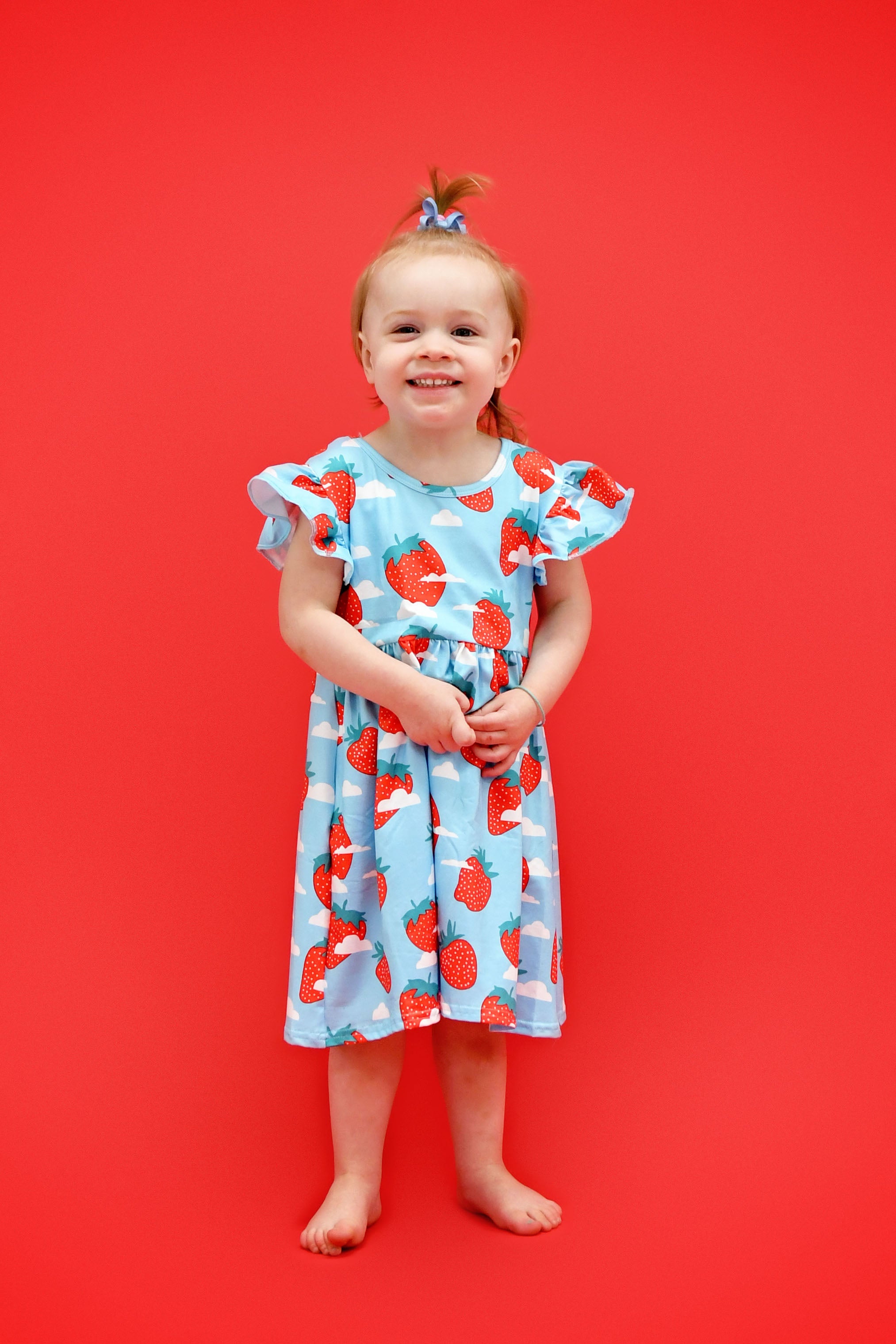 strawberry silk dress The Heidi