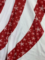 Snowflake Peppermint Long Sleeve Milk Silk Twirl Dress - Great Lakes Kids Apparel LLC