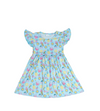 Summer Vibes Milk Silk Long Flutter Dress - Great Lakes Kids Apparel LLC