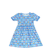All The Buzz Short Sleeve Milk Silk Dress - Great Lakes Kids Apparel LLC