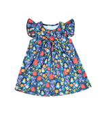 Alice Inspired Milk Silk Flutter Dress - Great Lakes Kids Apparel LLC
