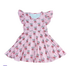 Valentine Lollipop Milk Silk Twirl Dress - Great Lakes Kids Apparel LLC